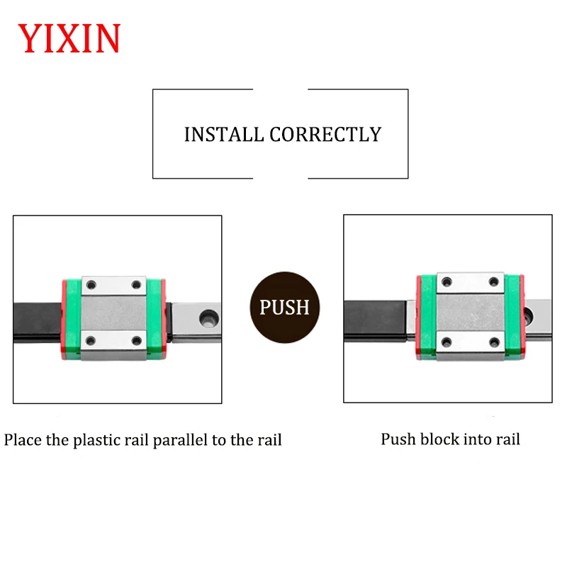 Линейная направляющая MGN12 MGN9 MGN15 MGN7 CNC Запчасти для 3D-принтера миниатюрная