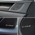 2022 Автомобильная Наклейка 3D стерео металлическая Колонка звуковая эмблема значок наклейка для Lexus NX200t LX570 RX500T GS250 RX350 RX270 ES350 ES300H