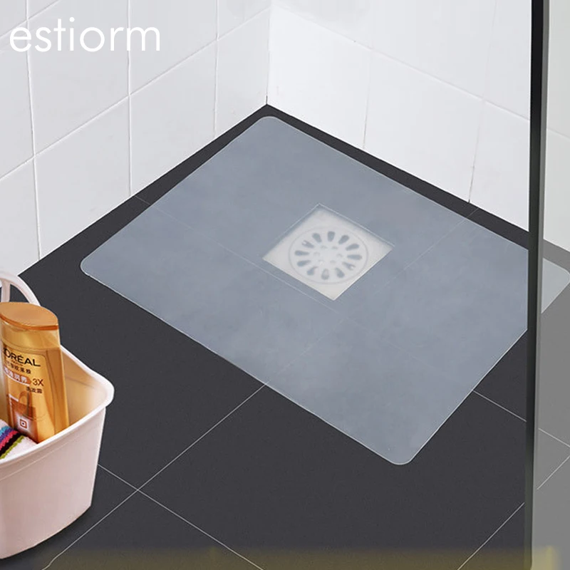 

Silicone kitchen sink stopper, can be cut stretchy kitchen bathroom floor drain stopper, smell sealed floor Drain Cover 40x30cm