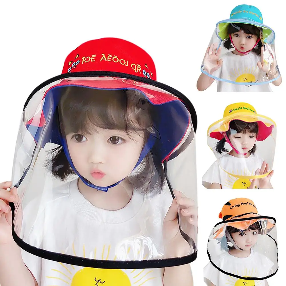 Панама с защитой от запотевания унисекс летняя большими полями прозрачная