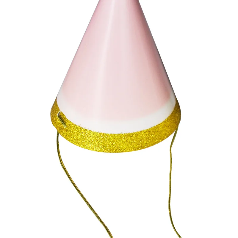 6 шт. мини-шляпа для празднования золочения милые цветные шляпы дня рождения