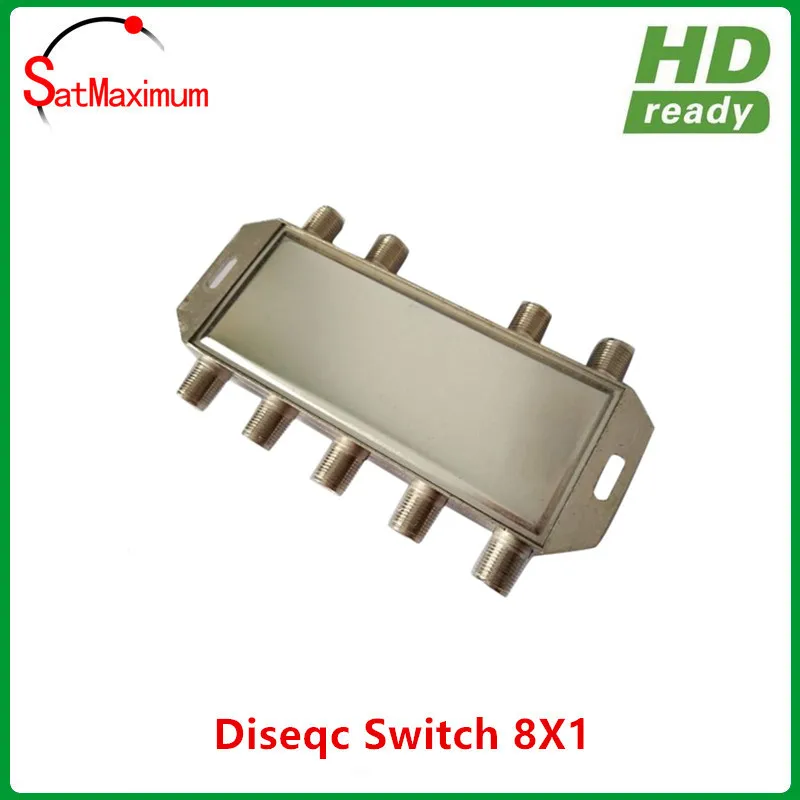 Спутниковая тарелка 8x1 DiSEqC Switch 8 в 1 мультипереключатель/FTA|diseqc switch 8|multiswitch satsat