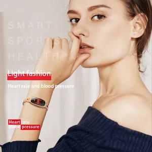 Women Smart Watch Tracker fashion Fitness Sports Dynamic Blood Pressure
Heart Rate Pedometer Monitoring Bracelet Wearable Device