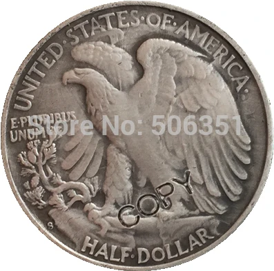 

1919,P D S Walking Liberty Half Dollar COPY COINS