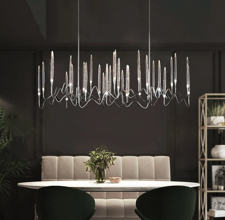 Роскошный Современный хрустальный подвесной светильник винтажный необычный G4