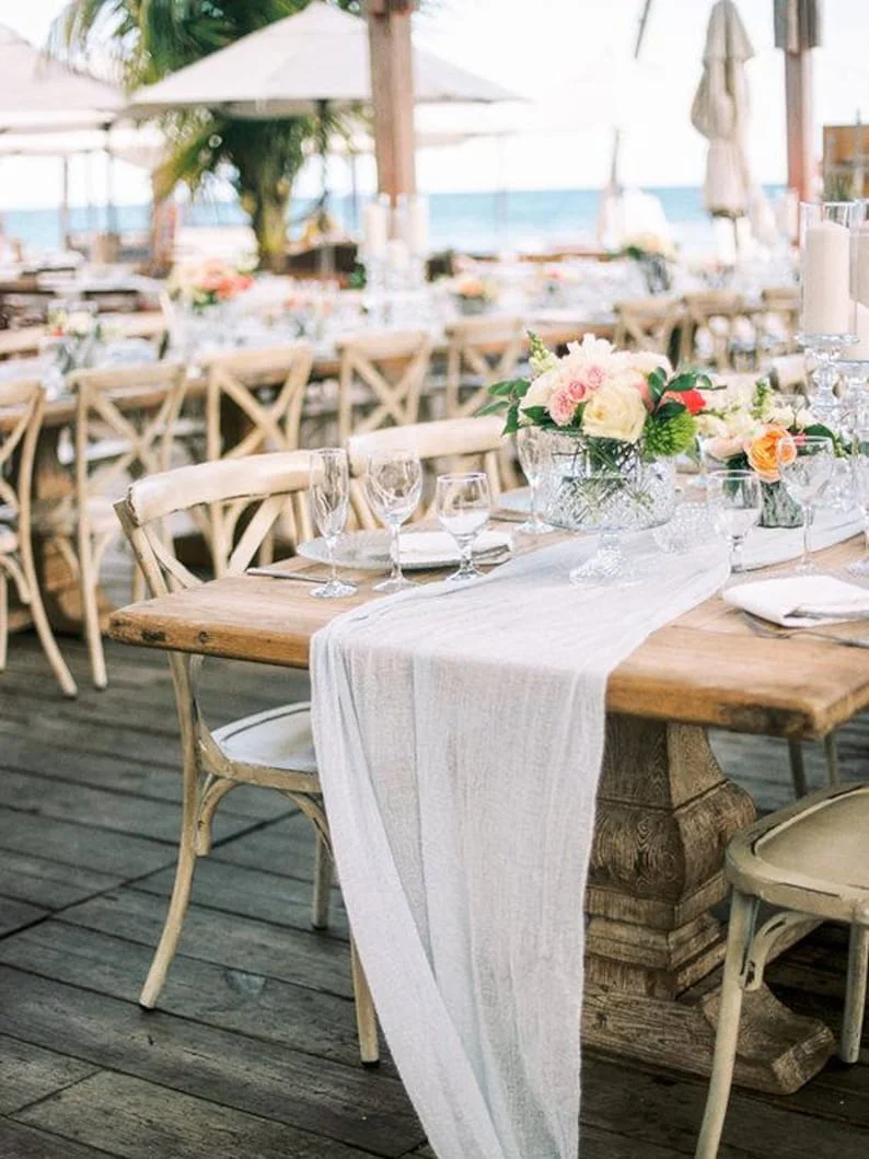 RU075F изготовленная на заказ фабричная прочная Свадебная хлопчатобумажная