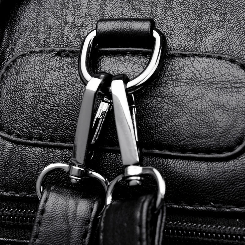 3-в-1 Для женщин кожаные рюкзаки Винтаж женская сумка Sac a Dos дамы Bagpack Сумки и рюкзаки, школьные сумки для девочек с элегантным дизайном