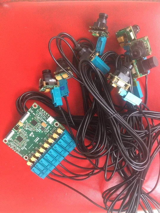 

Jetson TX1 TX2 road 4, 8, 12, многоканальный, обзор на платформе панорамной камеры ADAS