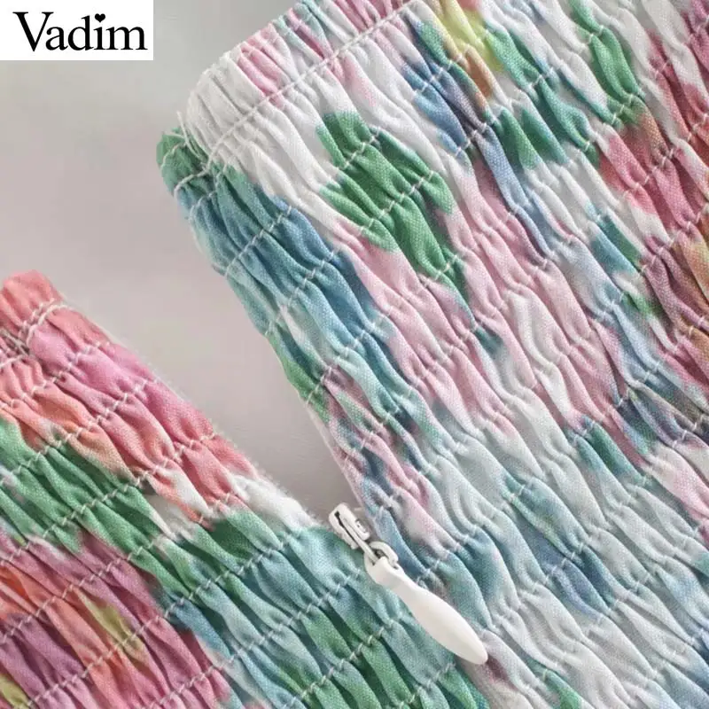 Vadim женское стильное сексуальное мини платье без рукавов с молнией сзади