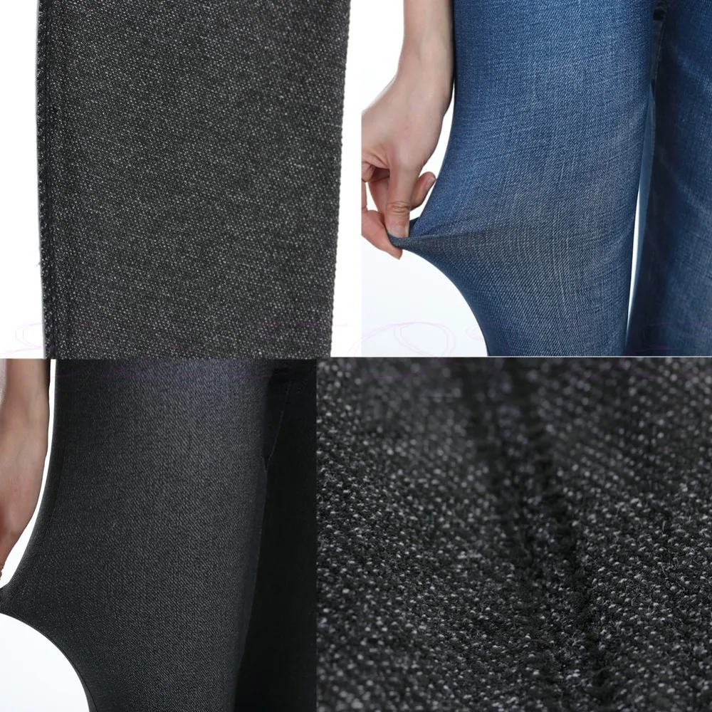 

Women Jeans Slim Pencil Trousers Yoga Leggings Pockets High Waist Skinny Denim Pants Elastic Casual Ladies Casual Streetwear