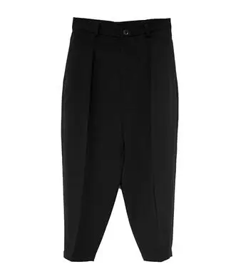 27-44 новинка мужская одежда взгляды моды взлетно-посадочной полосы штаны-шаровары