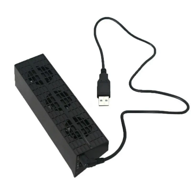 USB Температура охлаждающий вентилятор Cooler для sony Playstation 4 PS4 Pro игровой консоли