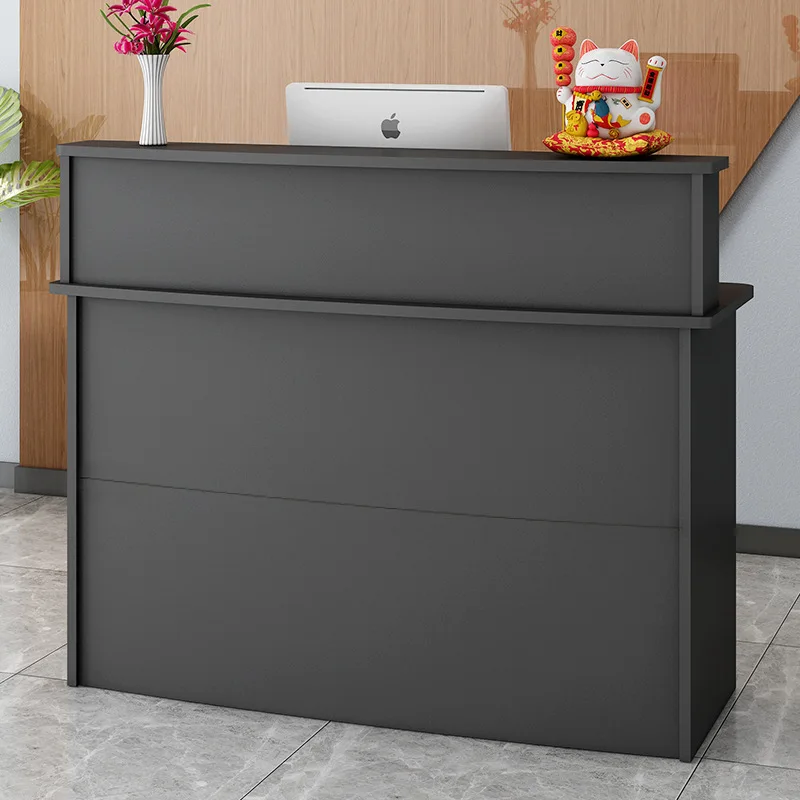 

Cashier counter front counter small shop simple modern hotel barber clothing store commercial bar table reception desk pulpitos