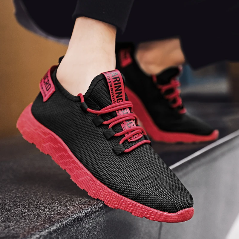 

Men Sneakers Comfort Breathe Men Running Shoes 2020 New Fashion Light Casual Sport Shoes Mens Gym Shoes Loafers Plus Size 39-47