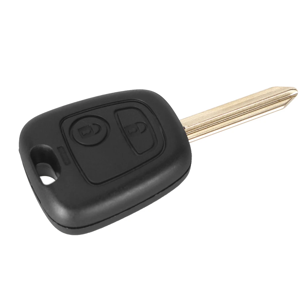 KEYYOU 2 кнопки автомобильный пустой чехол для ключа Peugeot Partner Expert Boxer SX9 замена