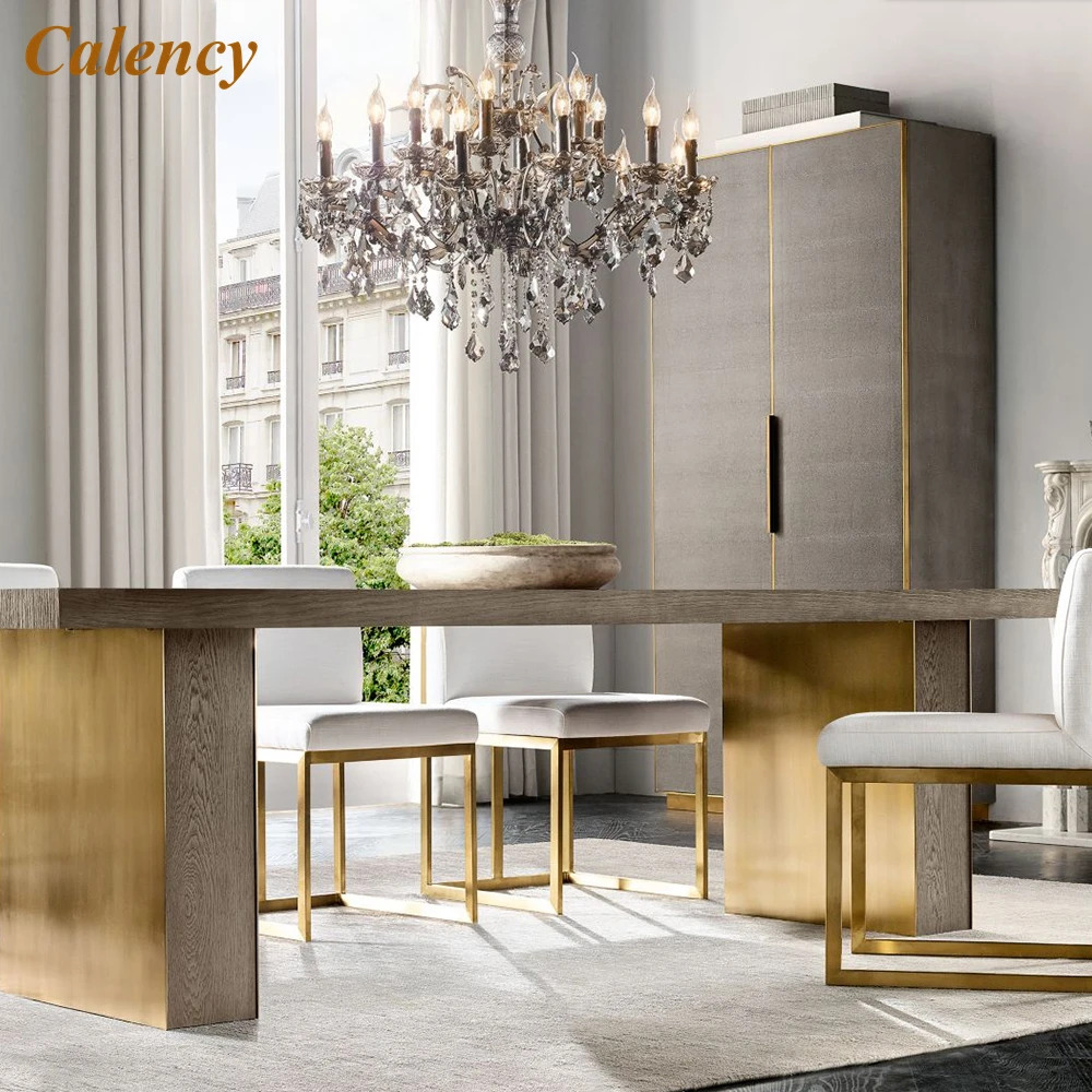 19th C. Rococo железная и Хрустальная люстра Ретро черные металлические свечи