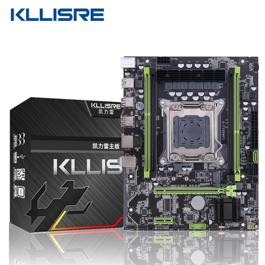 Набор для сборки материнской платы Kllisre X79 LGA 2011 E5 2620 CPU 4 шт. x ГБ памяти DDR3 ECC RAM 1333 |