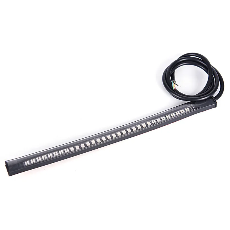 

1x 48 SMD LED Motorcycle Decorative lights Strip light Motorbike Tail Brake Stop Turn Signal Strip Stop Light General Fashion