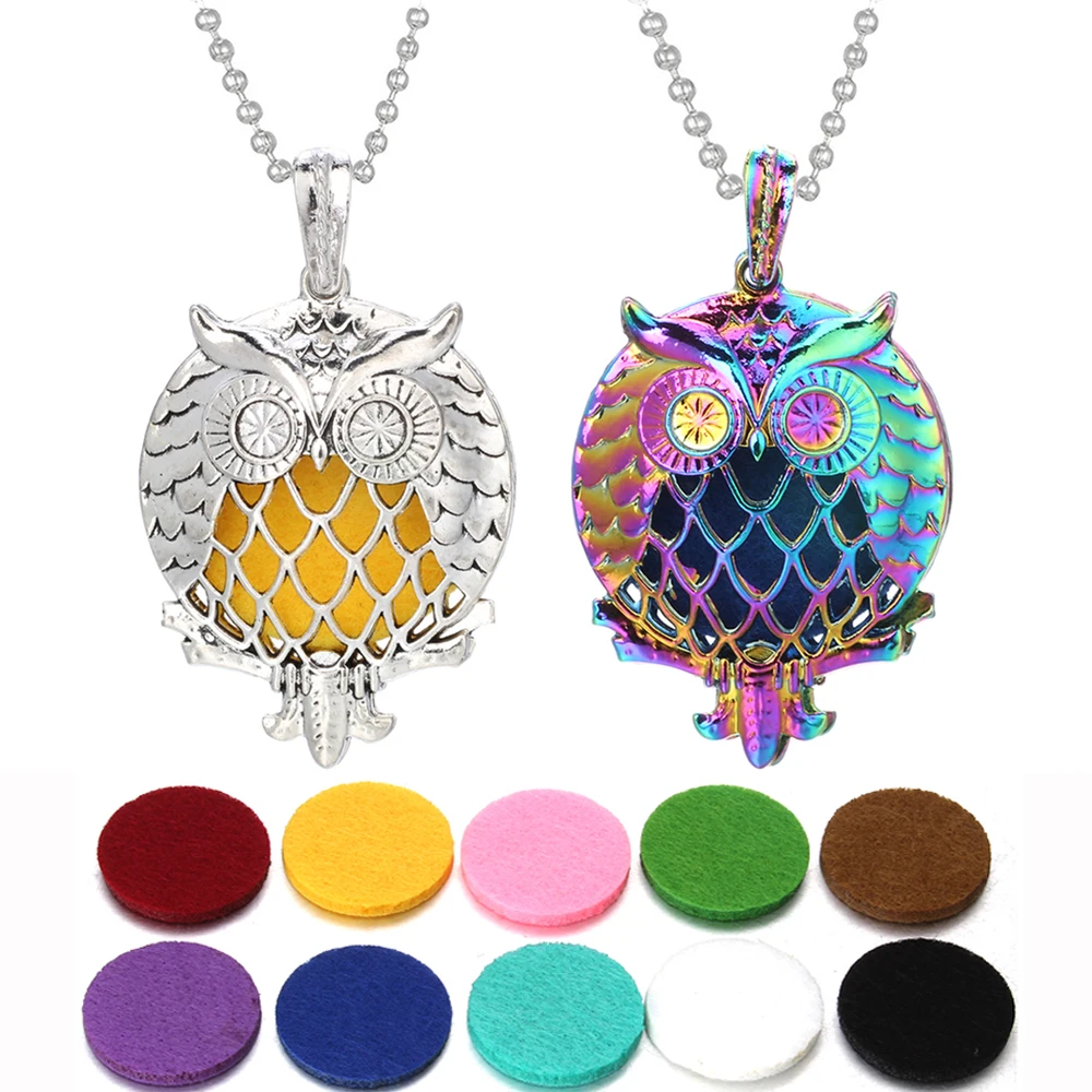 Ожерелье с ароматерапией ювелирные изделия ожерелье разноцветным диффузором