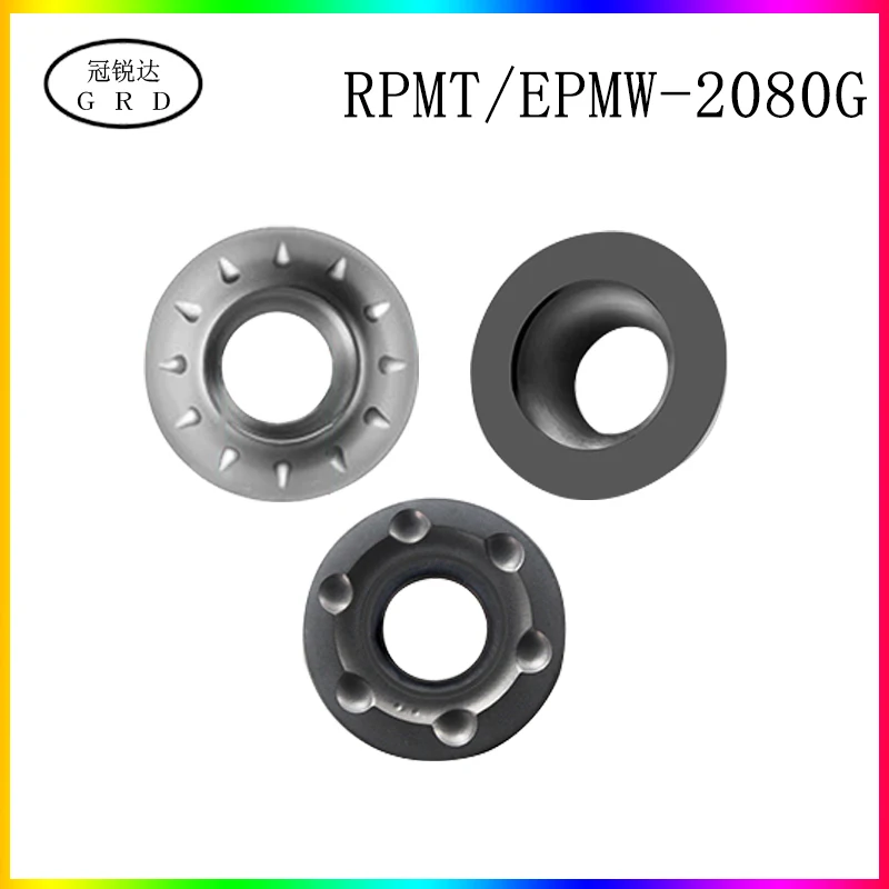 Новинка 100% R4 R5 R6 Круглые лезвия RPMT08T2 RPMW1204 RPMW1003 материал 2080 г для быстрой закалки