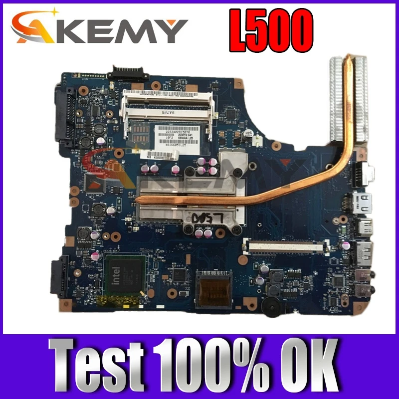 AKEMY KSWAA LA 4981P REV 1 0 материнская плата для ноутбука TOSHIBA Satellite L500 GL40 DDR2 без графики
