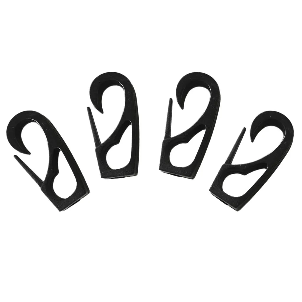 

4Pcs Nylon Bungee Shock Cord Rope Hook Clip Snap for Kayak Canoe Boat Dinghy