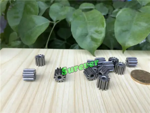 Металлическая Шестерня 3 12 мм апертура 11 зубьев для двигателя