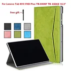 Чехол-Кошелек для планшета Lenovo M10 FHD X606 10,3, Lenovo Tab M10 FHD Plus TB-X606F, TB-X606X, 10,3 дюйма, 2020