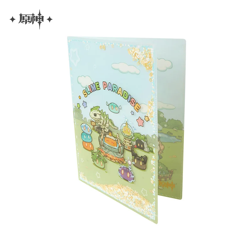 Аниме Genshin дальний слайм рай двойного назначения Зонт портативная фотобумага