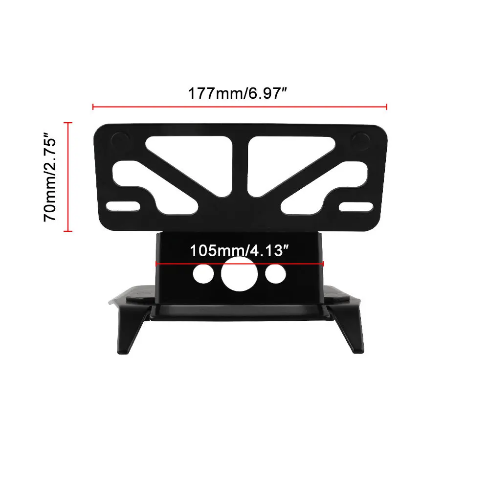 Aluminum Alloy Personality Motorcycle License Plate Holder Vagabond Motorsports Hondaa Grom (2017+) Fender Eliminator MSX125 | Автомобили