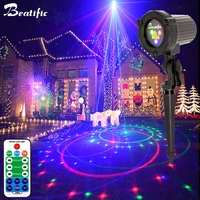 outside christmas lights new year street laser projector holiday lighting for garden decoration home dynamic shower