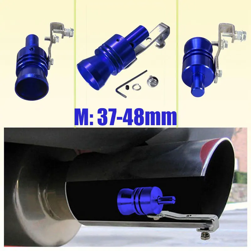 Fake Turbo Exhaust Portable Whistle Valve Blow M Aluminum Alloy Durable | Автомобили и мотоциклы