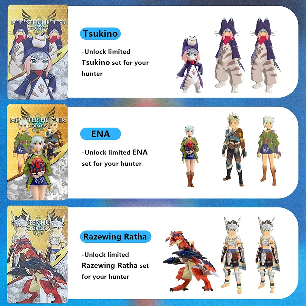 Карта-метка для игры Охотник на монстров 10 шт. 2: крылья разрушенных мини-карт NFC