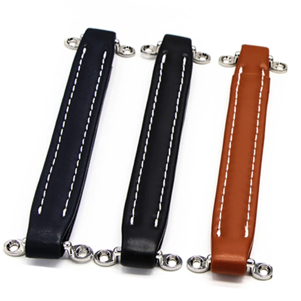 Ручка для гитары с усилителем переноски сменный ящик из искусственной кожи в