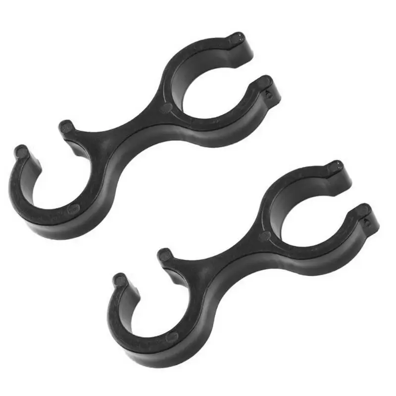 Портативная трость для трекинга 8 форм зажим аксессуар черный|Трекинговые палки|