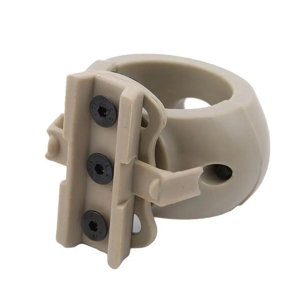 

Helmet Flashlight Bracket Special Lighting Helmet Flashlight Sports Adapter Helmet Stand Cycling Outdoor Headlight Clip J0H9