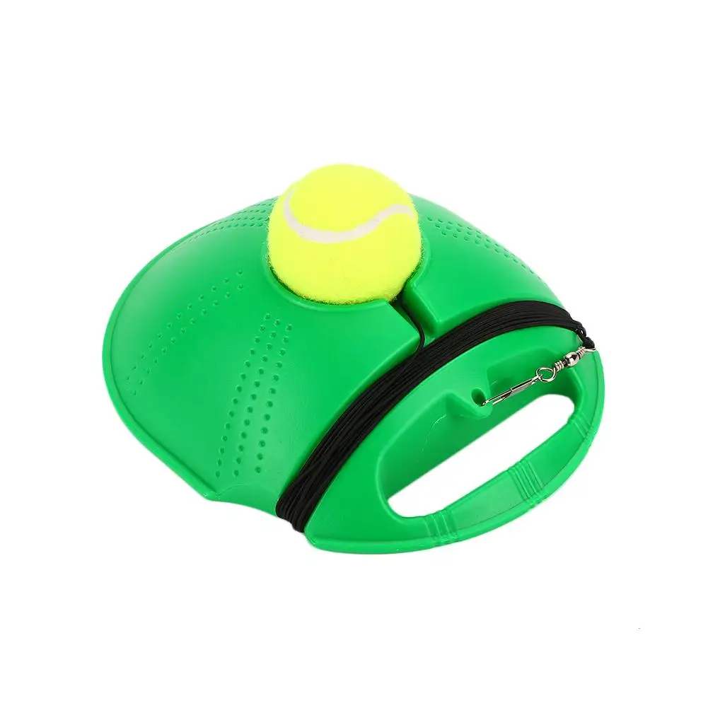 

PE 2 Color Tennis Practice Trainer Tennis Training Tool Tennis Singles Linker Portable Athletics Sparring Device Home Practical