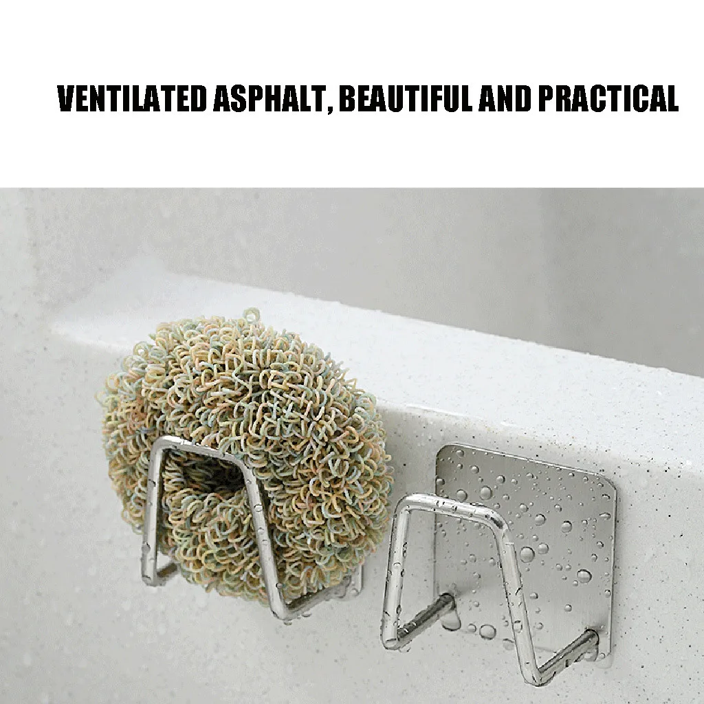 1 шт. стеллаж для губки и раковины из нержавеющей стали|Дуршлаги сита| |