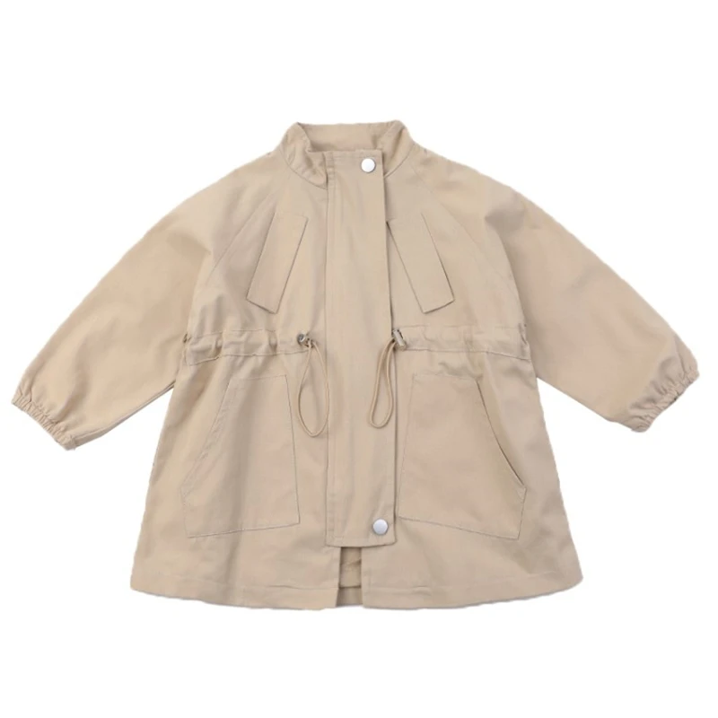 

In Stock Spring Autumn Coat Girls Kids Outerwear Teenage Top Children Clothes Costume Evening Party High Quality