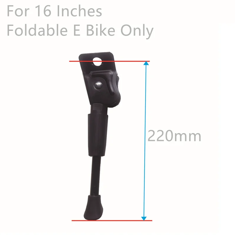 JayCreer Электрический велосипед E Kickstand Нескользящая велосипедная боковая стойка