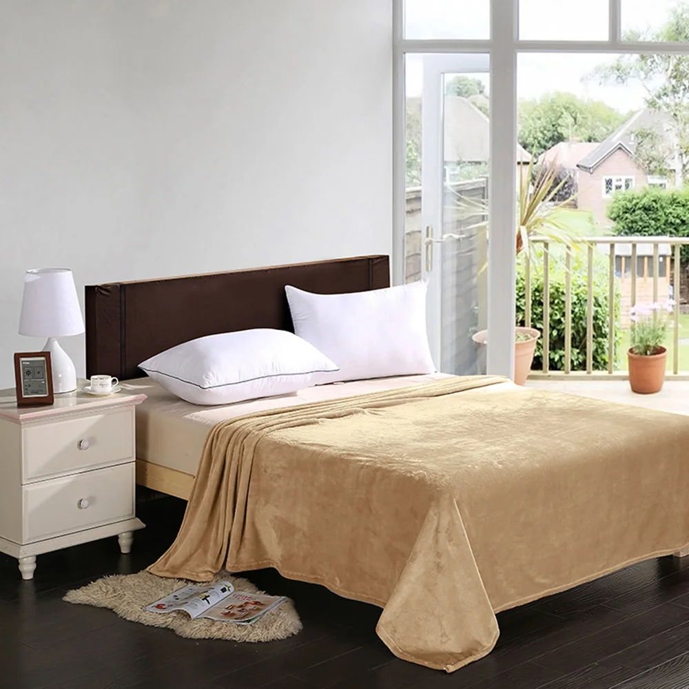 Фланелевое Флисовое одеяло зимние теплые одеяла с начесом темно синий красный