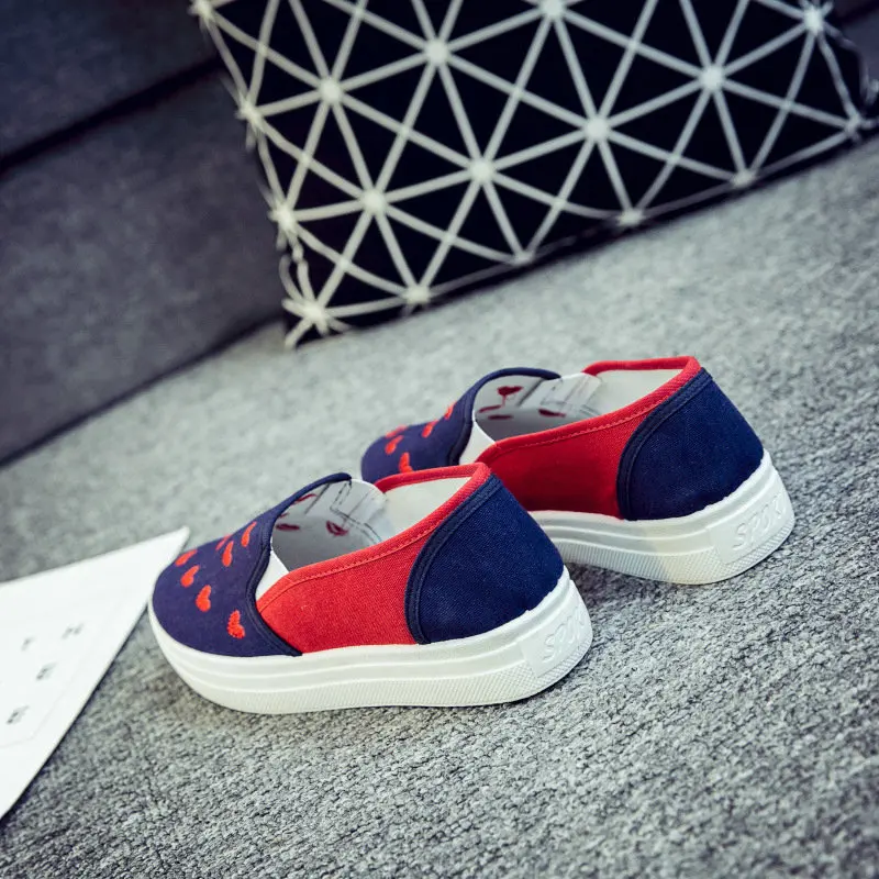 Новинка 2019 Женская коллекция холщовые туфли QWEDF женская повседневная обувь на