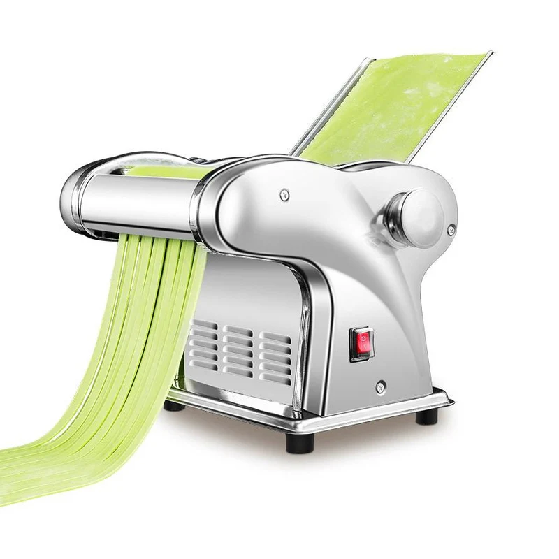 

Pressing flour machine home electric noodle automatic pasta machine stainless steel noodle cutting dumpling skin machine