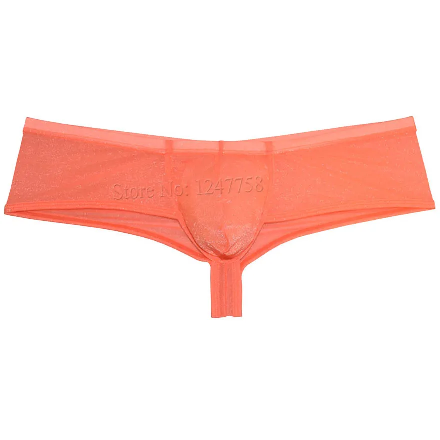 Мужское нижнее белье блестящие и мягкие бразильские бикини нахальные боксеры