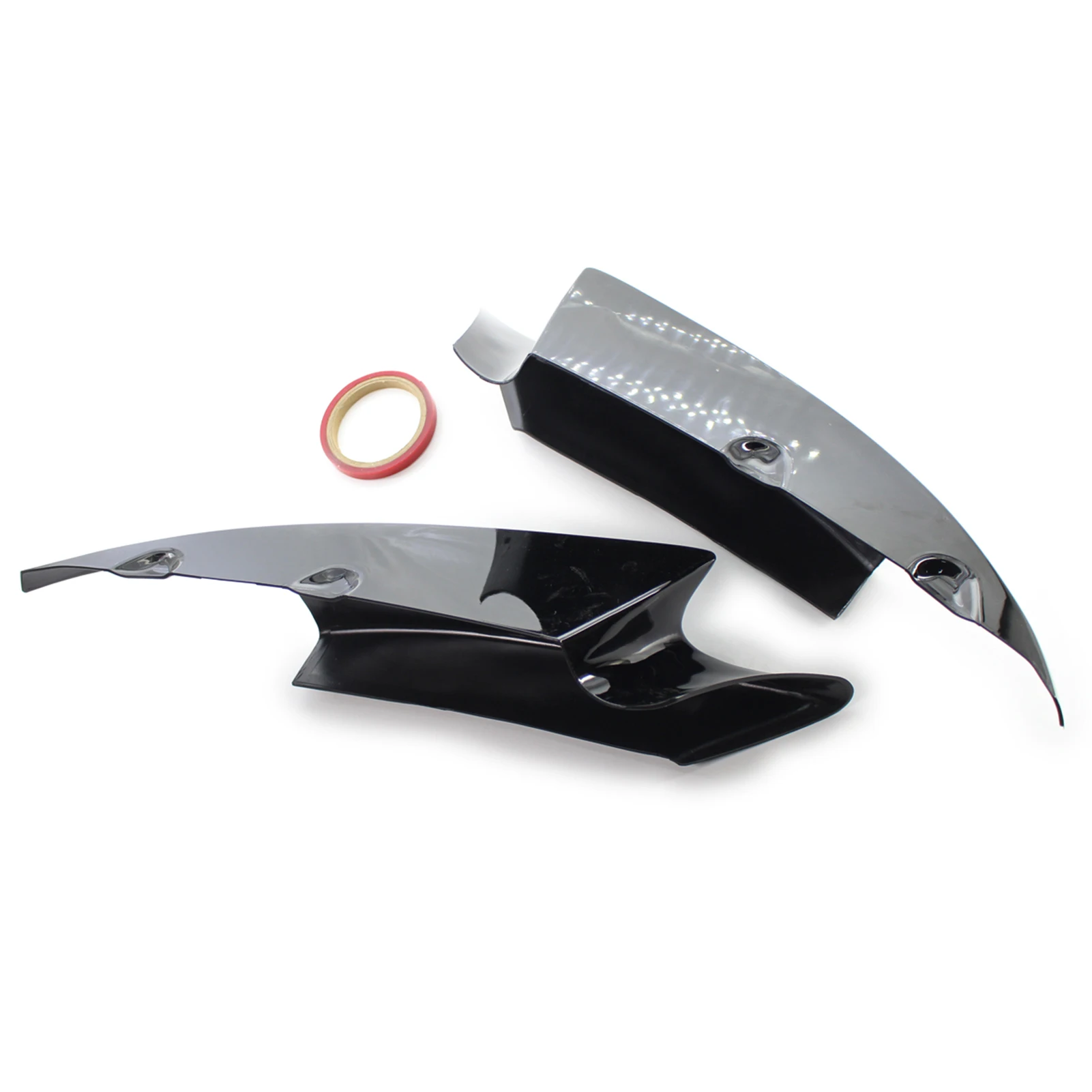 Передний бампер разветвители губа глянцевый черный утка для BMW E90 E92 E93 M3 2008-2013