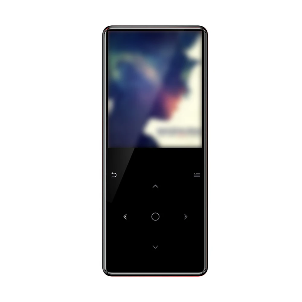 

MP4 Player Portable Walkman FM Radio Recording Built-in Speaker with Bluetooth HiFi Metal Touch Key 2.4 Inch Tft Screen 8GB