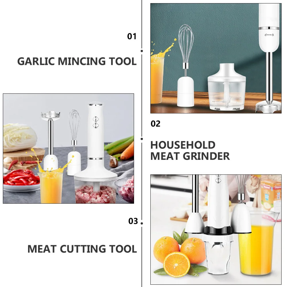 

1 Set of Garlic Grater Practical Ginger Crusher Chopping Tool (Plug, White)