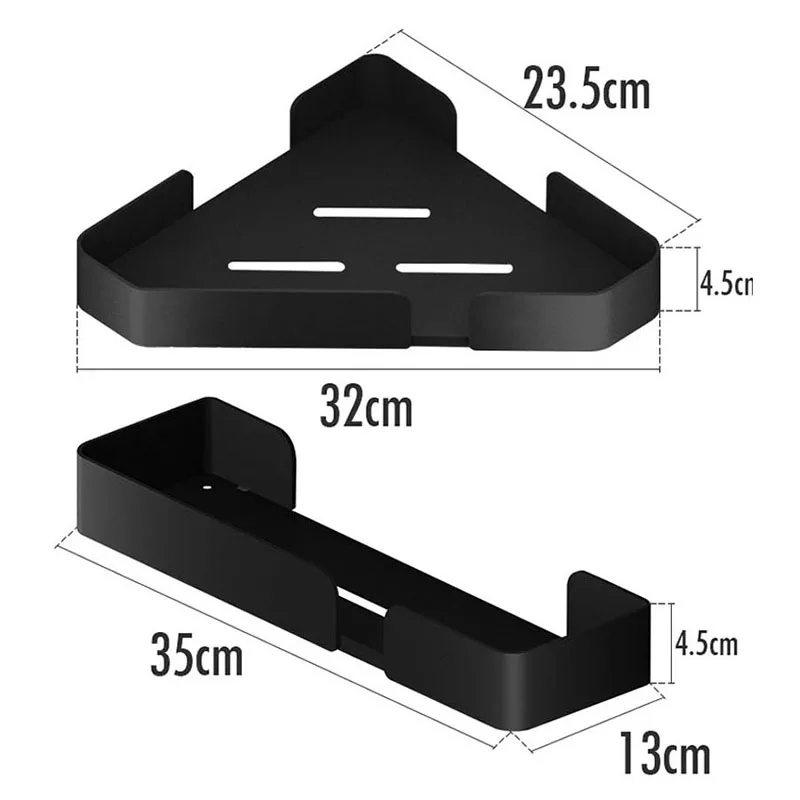 

Wall Mounted Corner Towel Holder Storage Rack Bar With Robe Hook For Bathroom Shelves Square Basket Hanger Kitchen Accessories