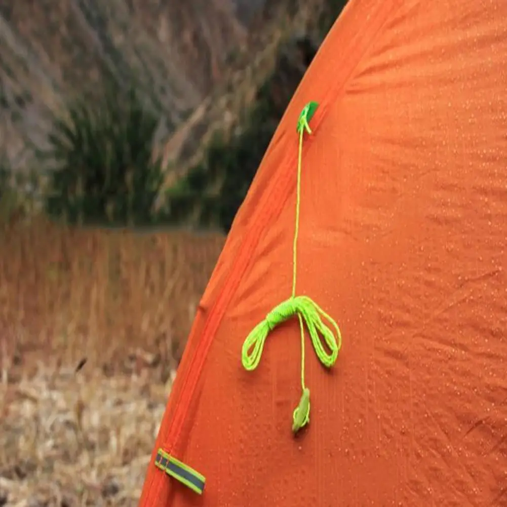 20 м/рулон Светоотражающая линия флуоресцентная нейлоновая светящаяся палатка