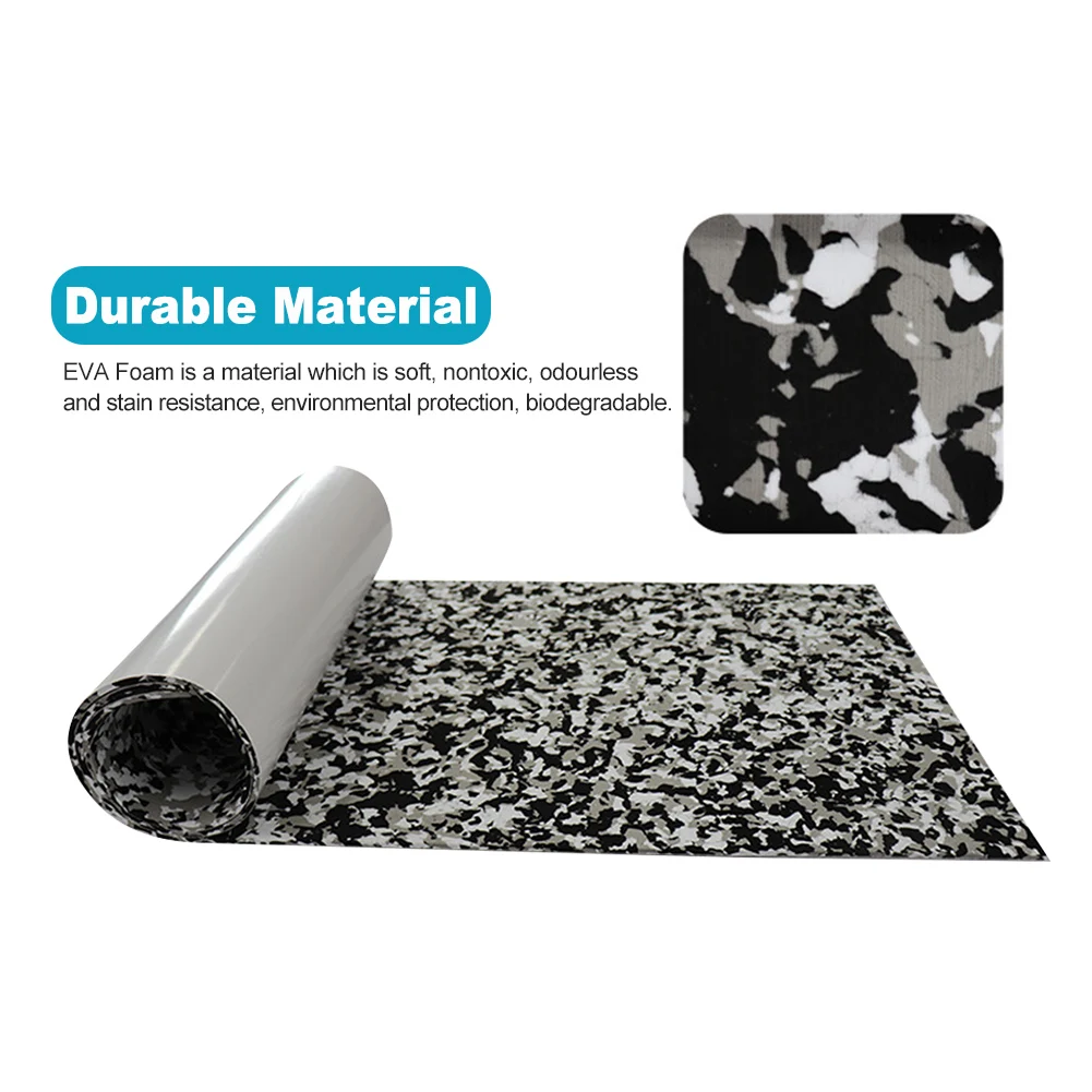 

Self Adhesive Non Slip Practical Shockproof Flooring Pad Anti UV Accessories Decking Sheet For Boat Yacht EVA Foam Protective
